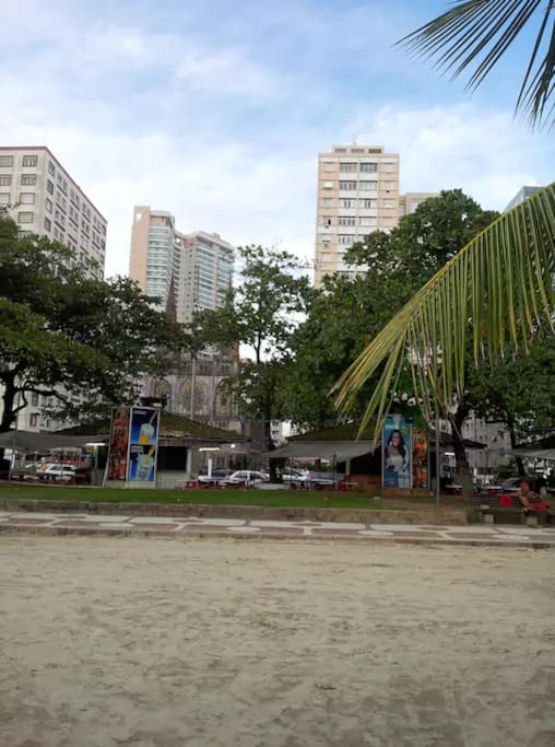 Predio Visto da Praia.