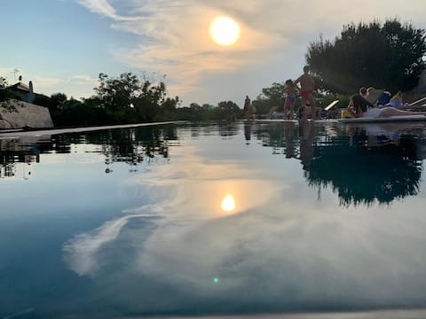 25 m swimming pool for exclusive use mestandrea alle lame