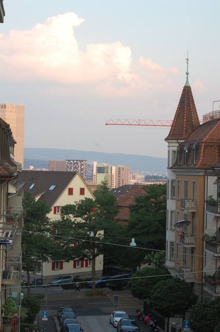 View from balcony