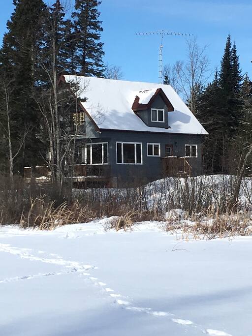 Cottage in winter