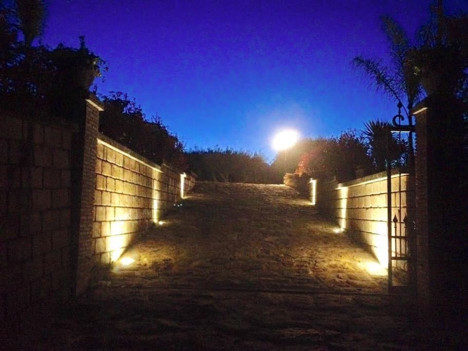 ingresso in villa