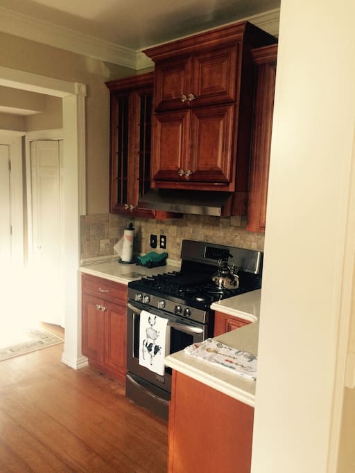 Recently renovated with all new kitchen appliances