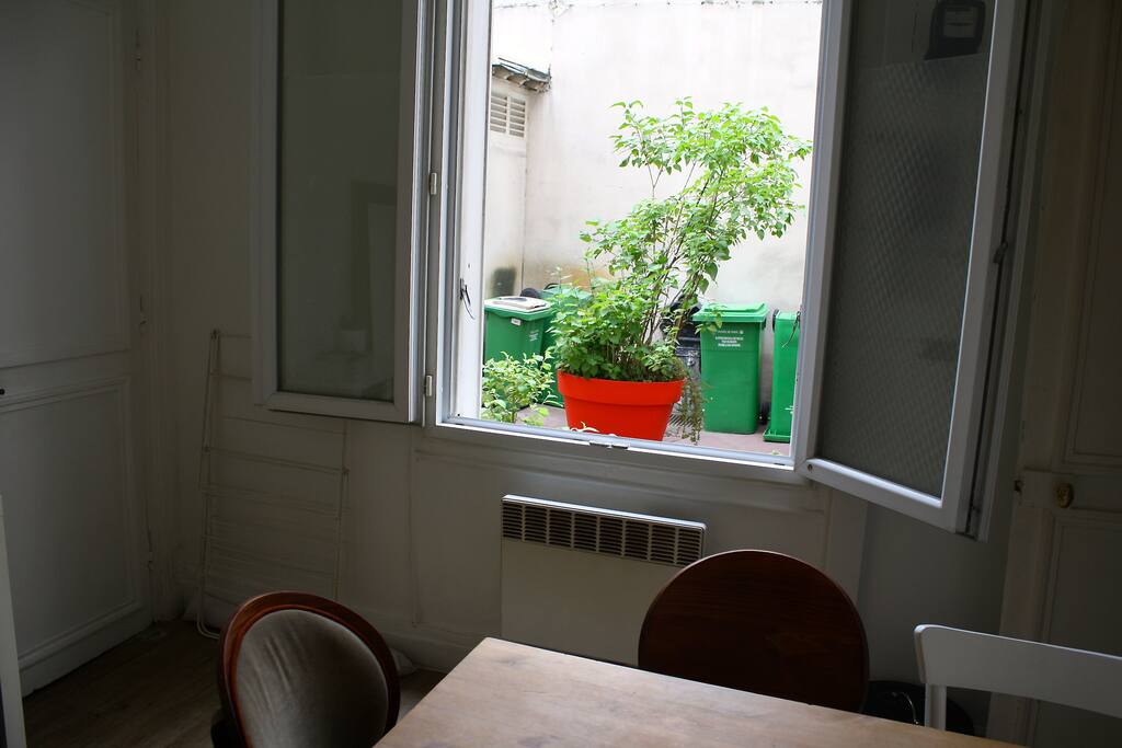 First room. Studio is on the ground floor