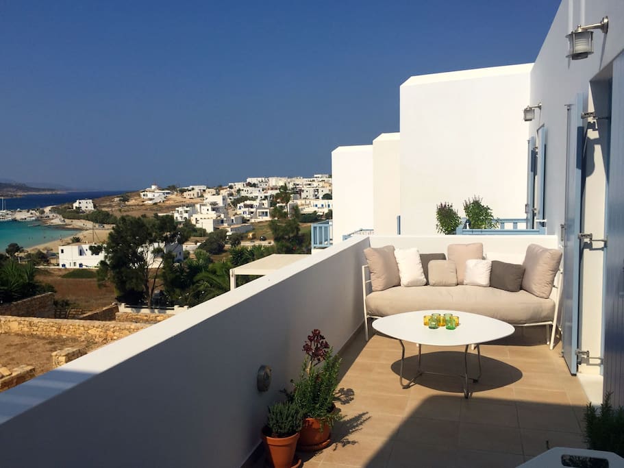 Terrace lounge area