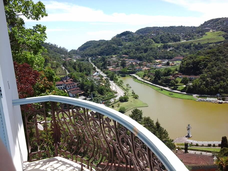 Vista da sacada.