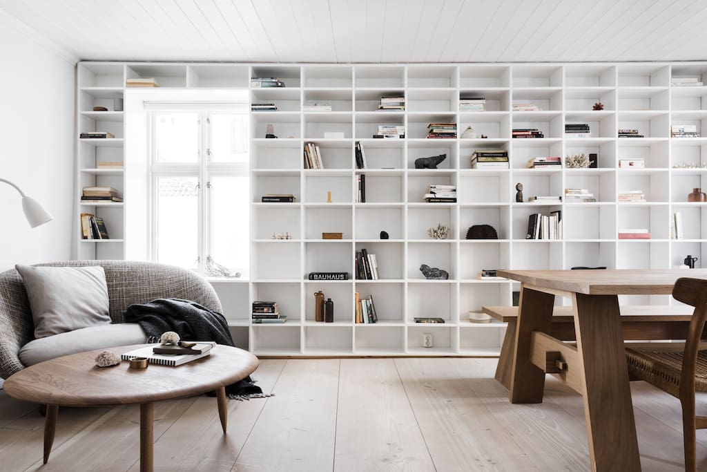 Natural light entering through all sides of home