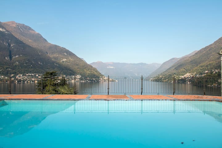 Stunning views and swimming pool