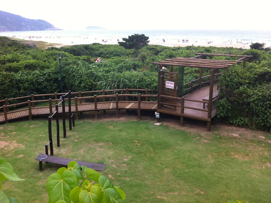 Caminho de acesso para praia
