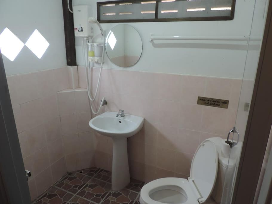 # 2; bathroom w. warm shower