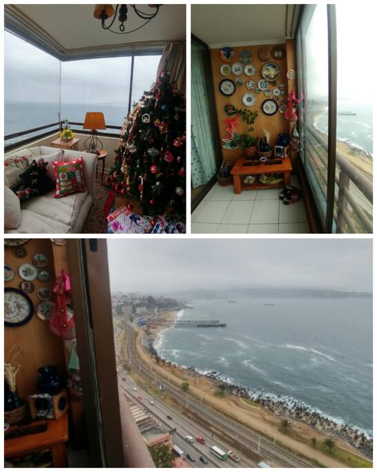 vista a reñaca y valparaiso