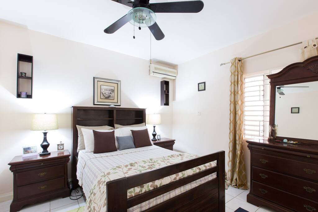 Air Conditioned bedroom