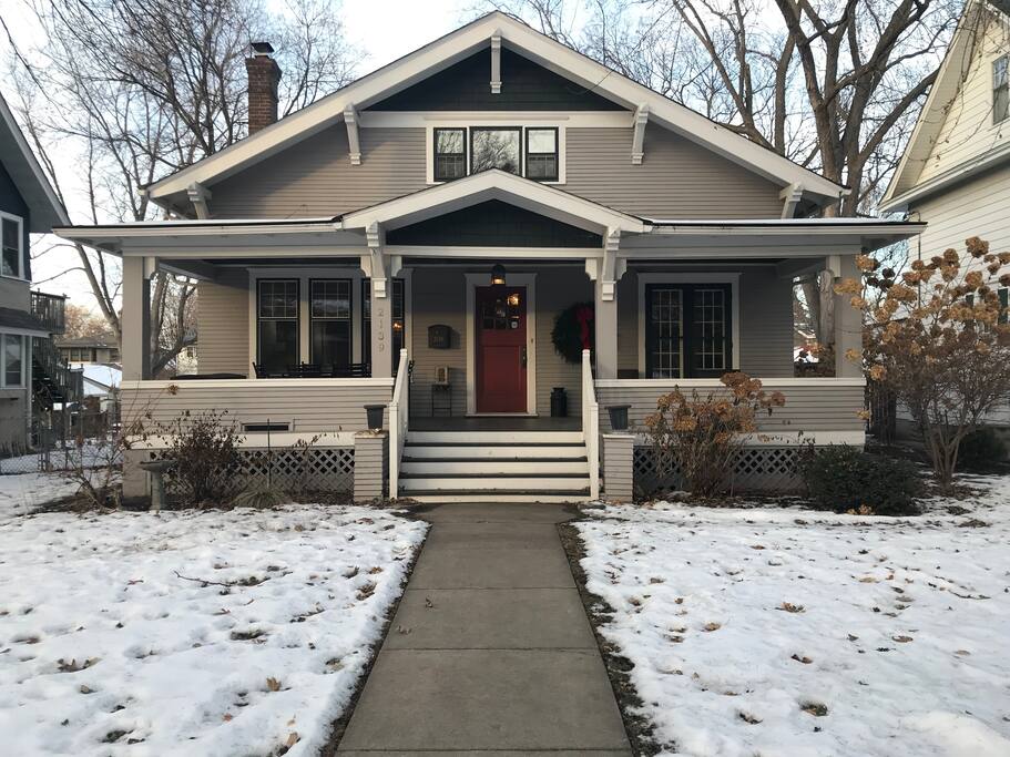 Large front porch