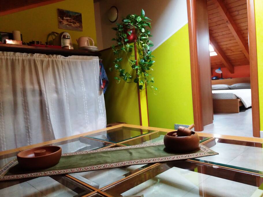 atrio con zona snach