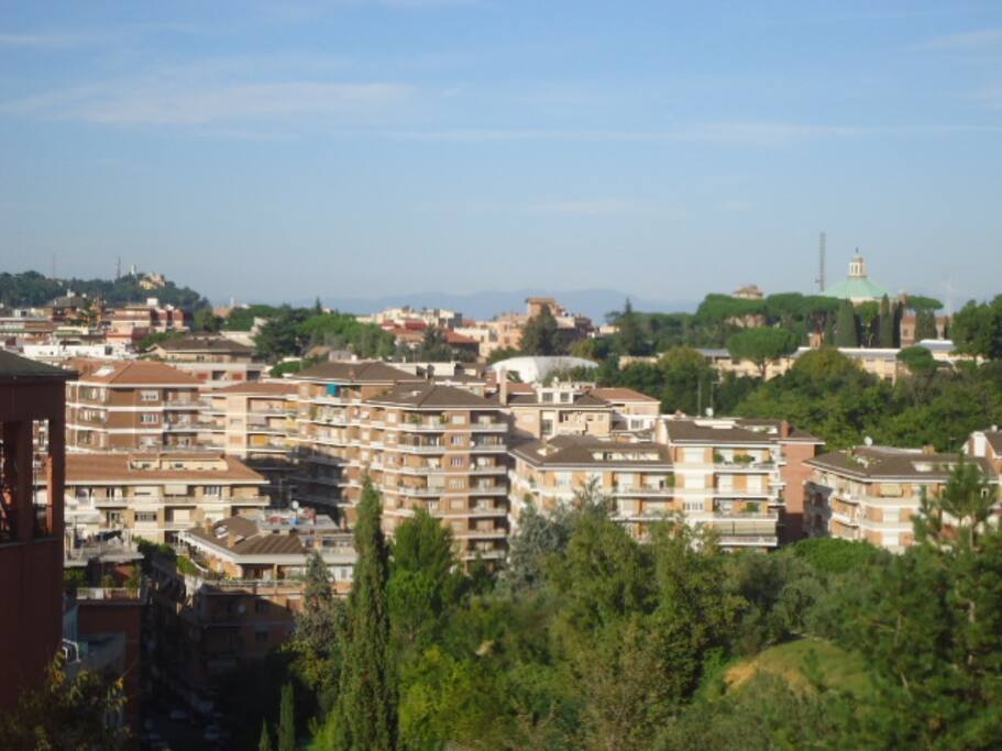 the view from the balcony
U