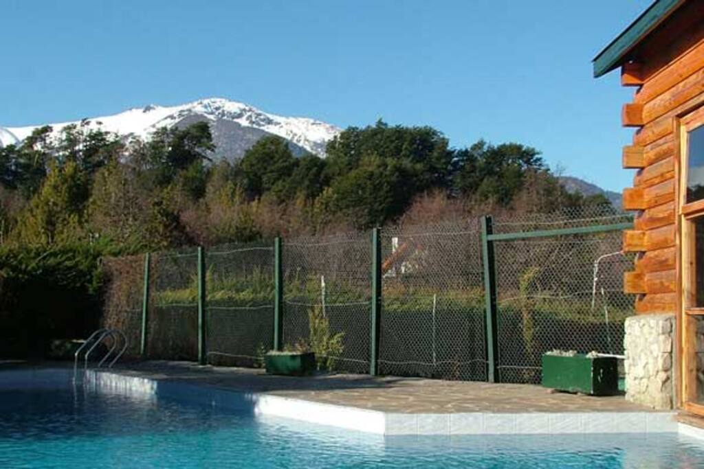 Pileta climatizada con jacuzzi