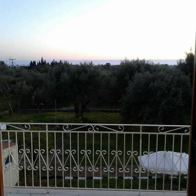 view from living room
