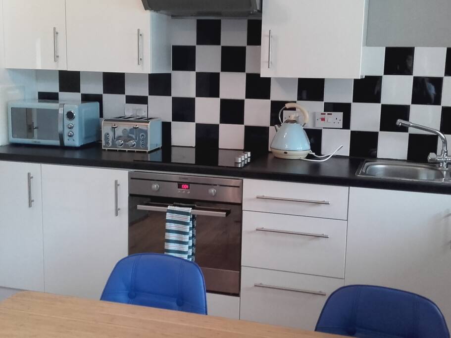 Open plan kitchen