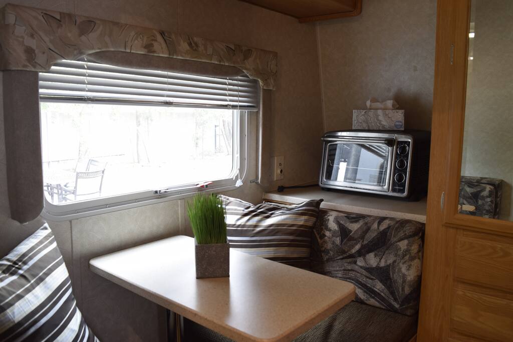Work Space in the second bedroom