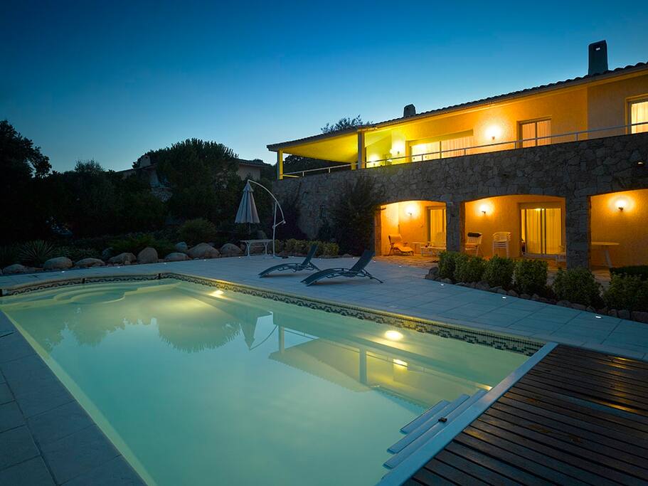 Pool at night in 2013