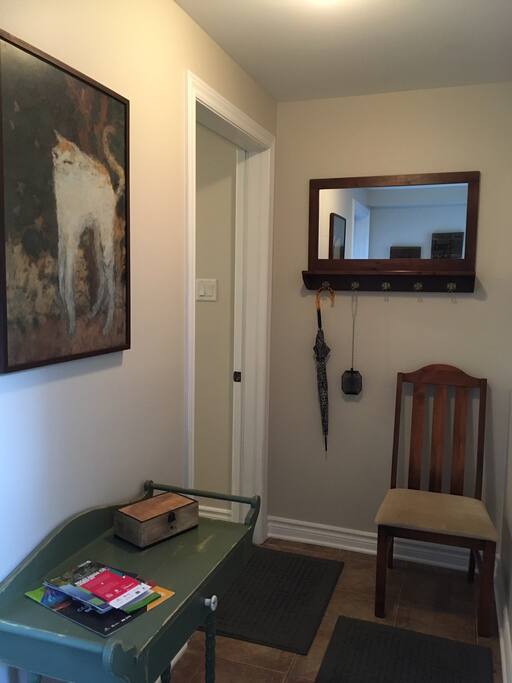 Private entrance