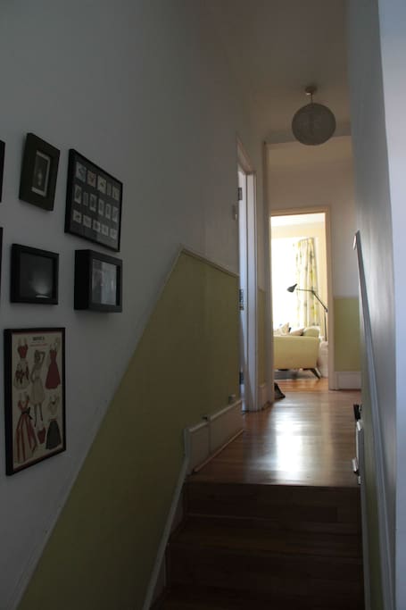 The hallway - you have arrived