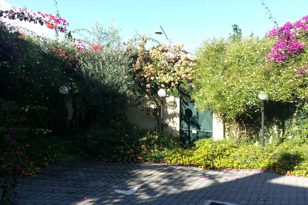 Giardino esclusivo con posto auto