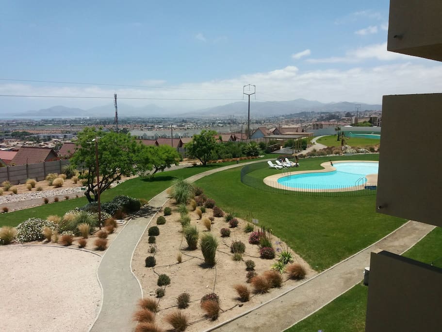 Área piscina y quinchos