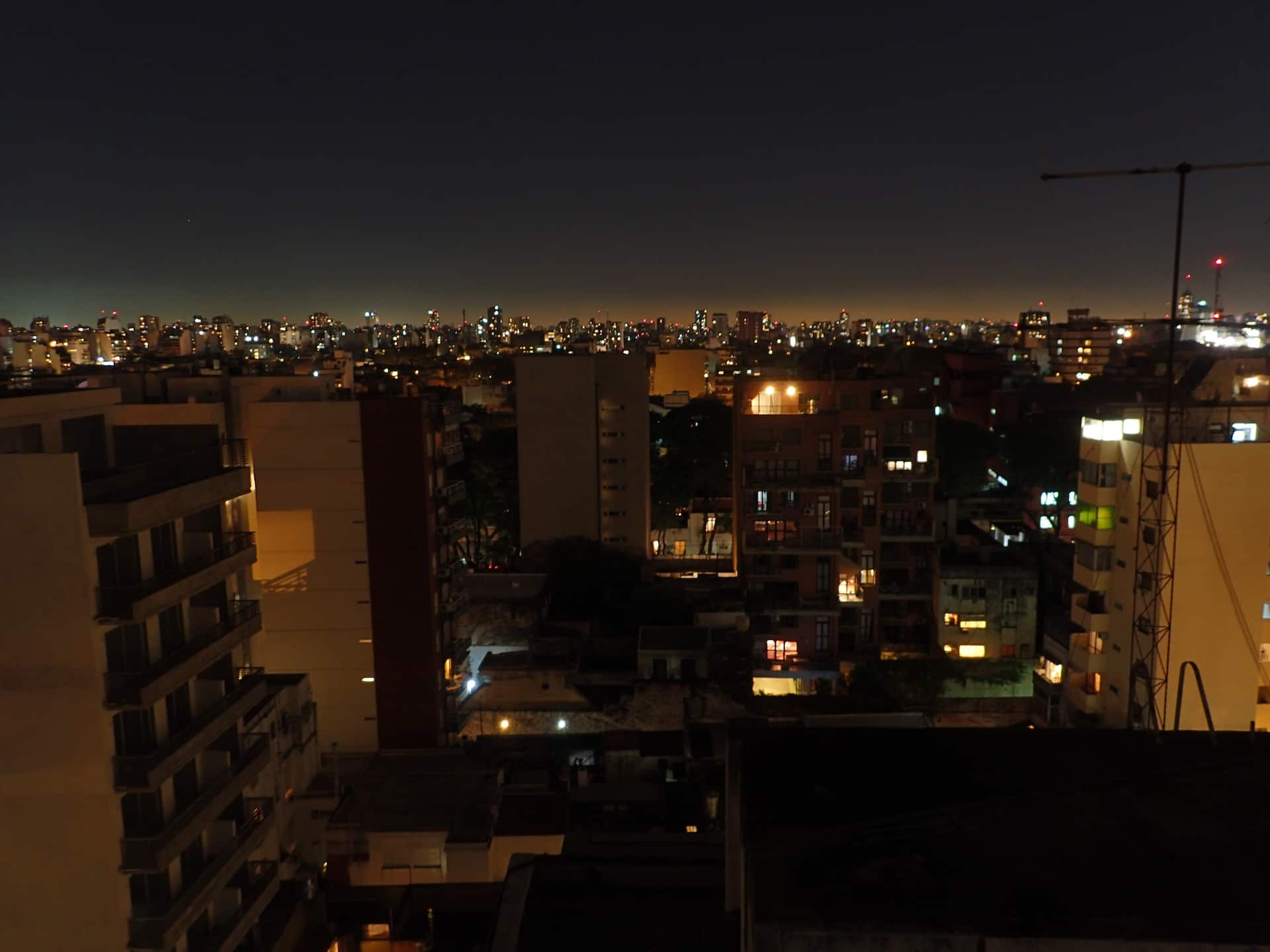 Departamento de 1 dormitorio con vista abierta en Palermo