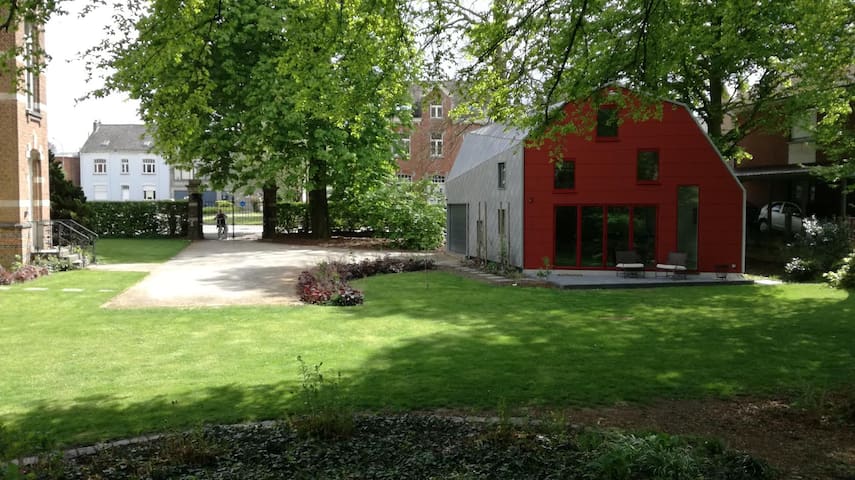 Unique loft in historical garden