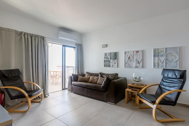 180° Sea Views, Pool, 2 Bedrooms 2 Balconies Wi-fi - Albufeira