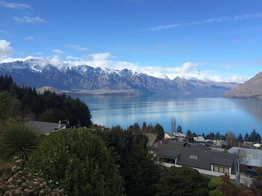 View of The Remarkables Range from apartment