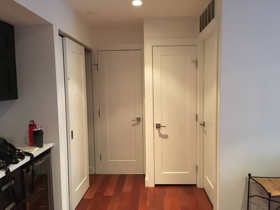 Bedroom, Bathroom, Closet space