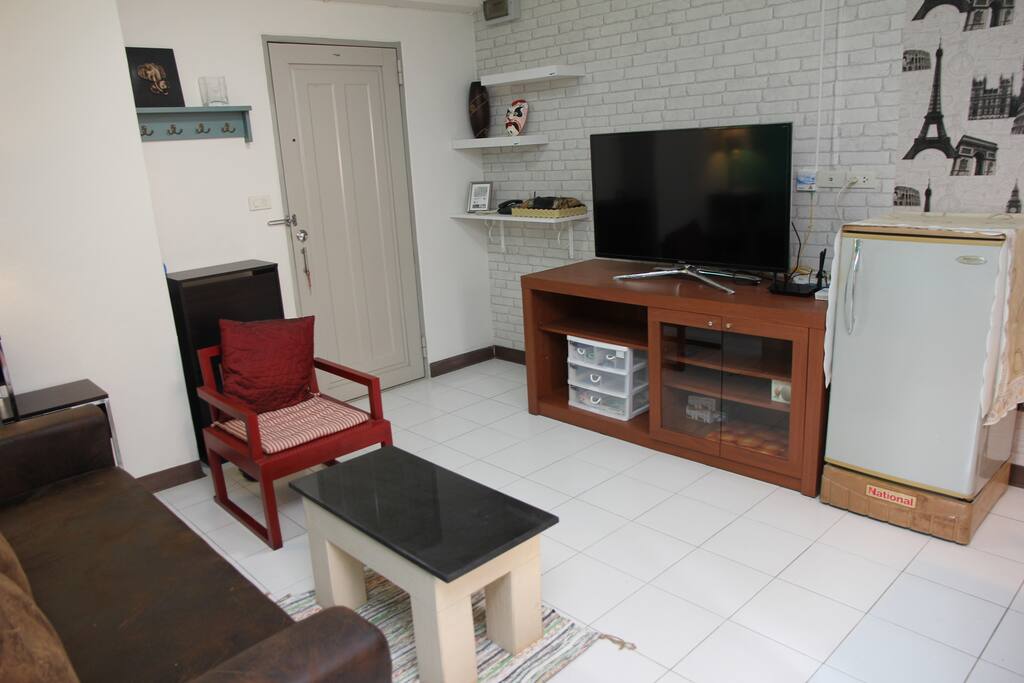 Enjoy your stay with big screen smart TV