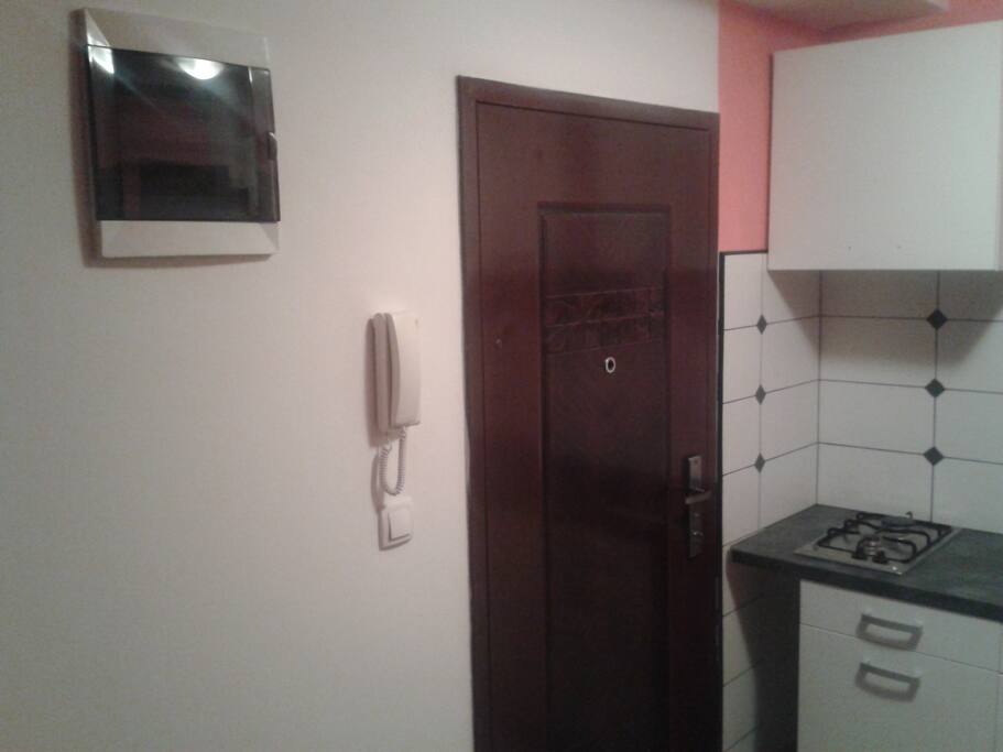 Entrace and kitchen