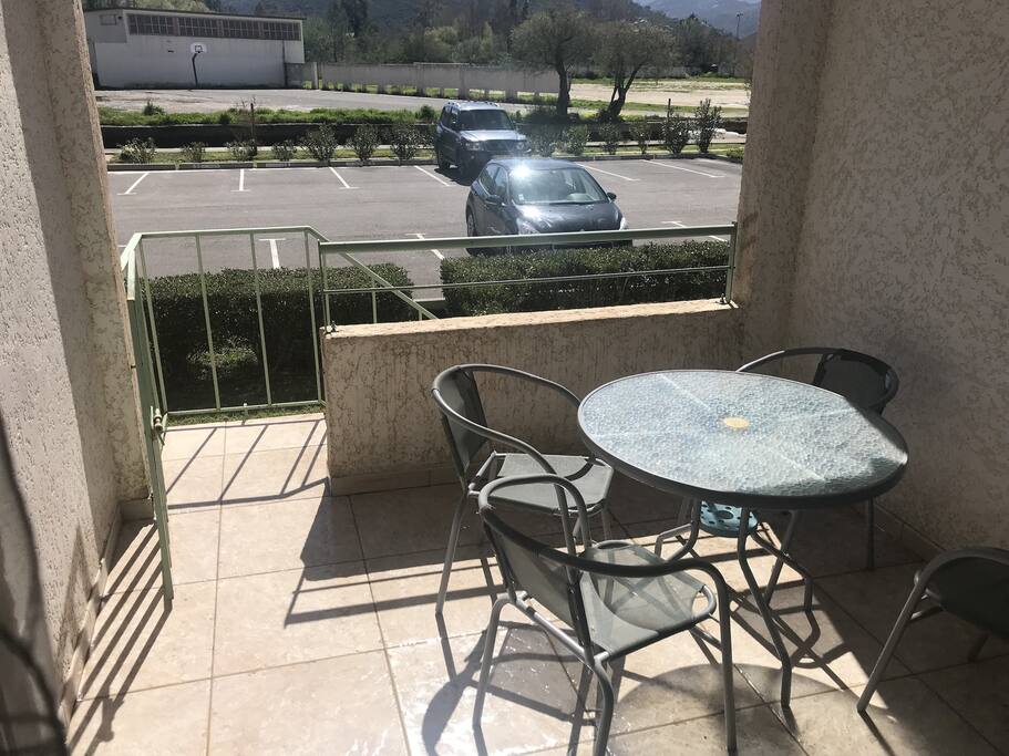 Terrasse et jardin
