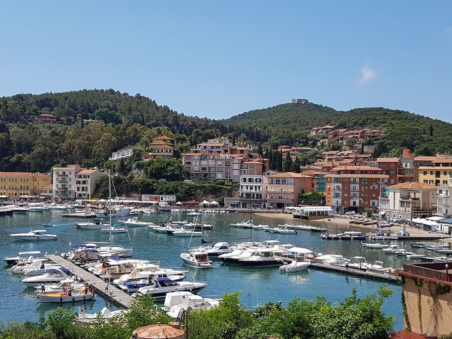 il porto dal terrazzo