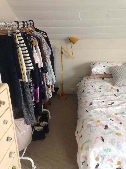 Clothes rack (with space crated for you)