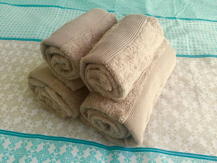 Linen & towels provided