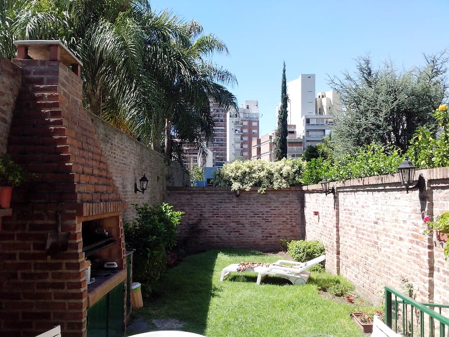 Sunny garden