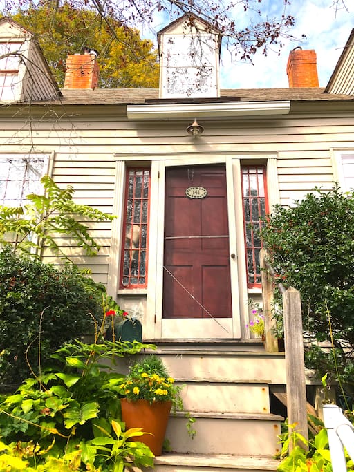 Entrance to 141 in the spring...
