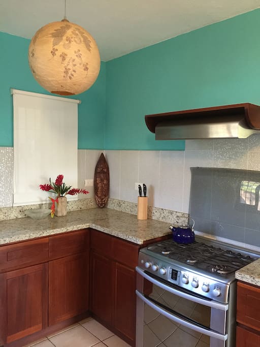 Fully equipped kitchen