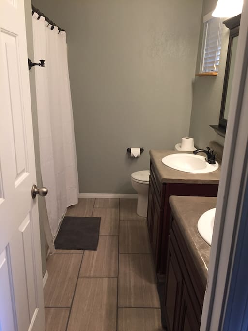 Master bathroom