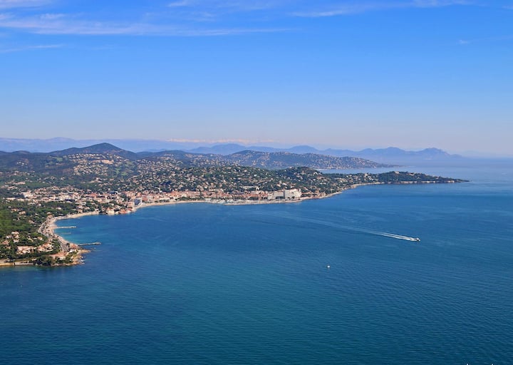 Große T3 4 * Clim Wlan-terrasse Und Alles Zu Fuß - Sainte-Maxime