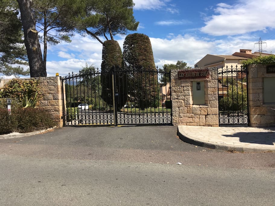 Entrée résidence