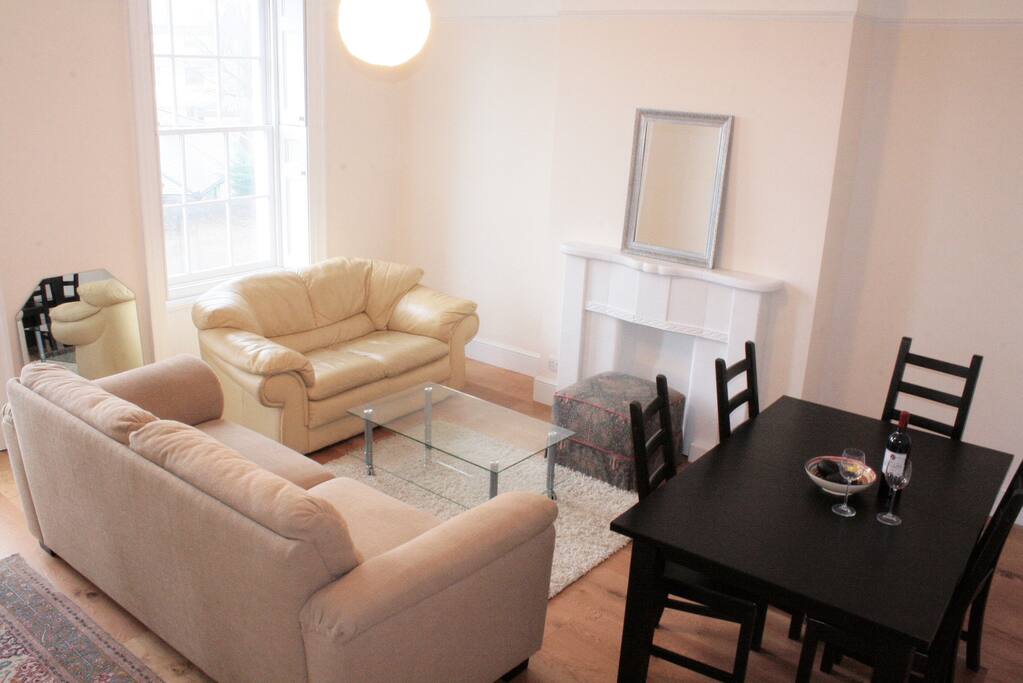 Fancy and spacious living room