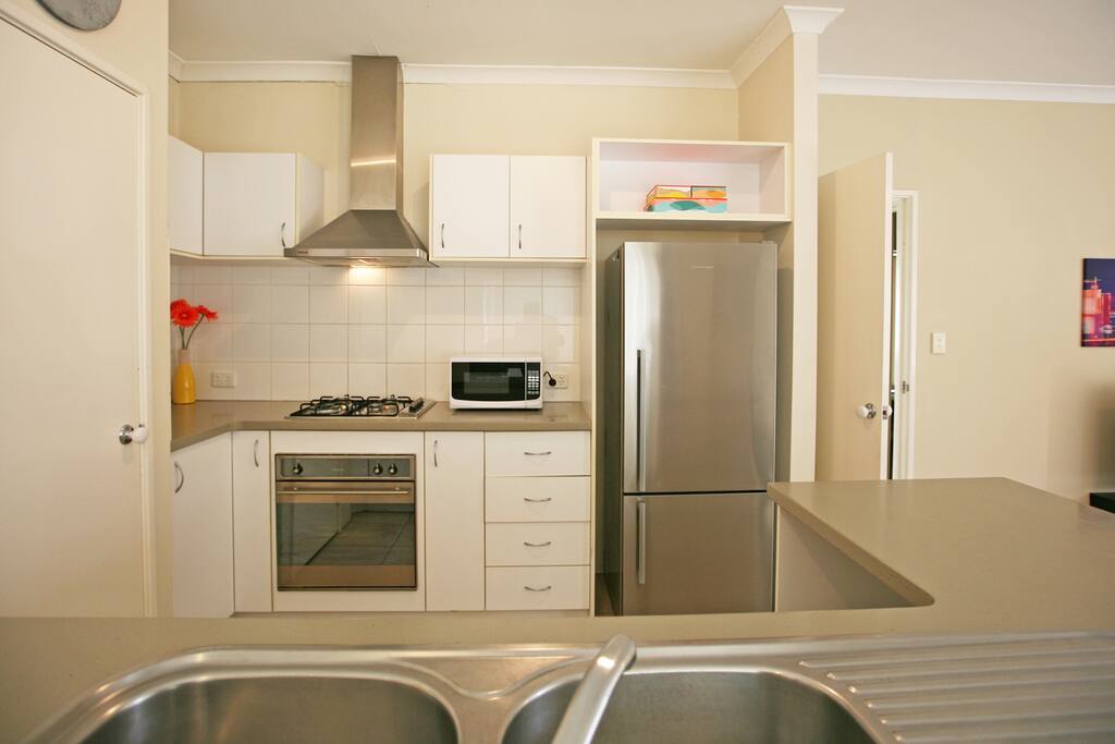 Cook up a storm in the self contained Kitchen