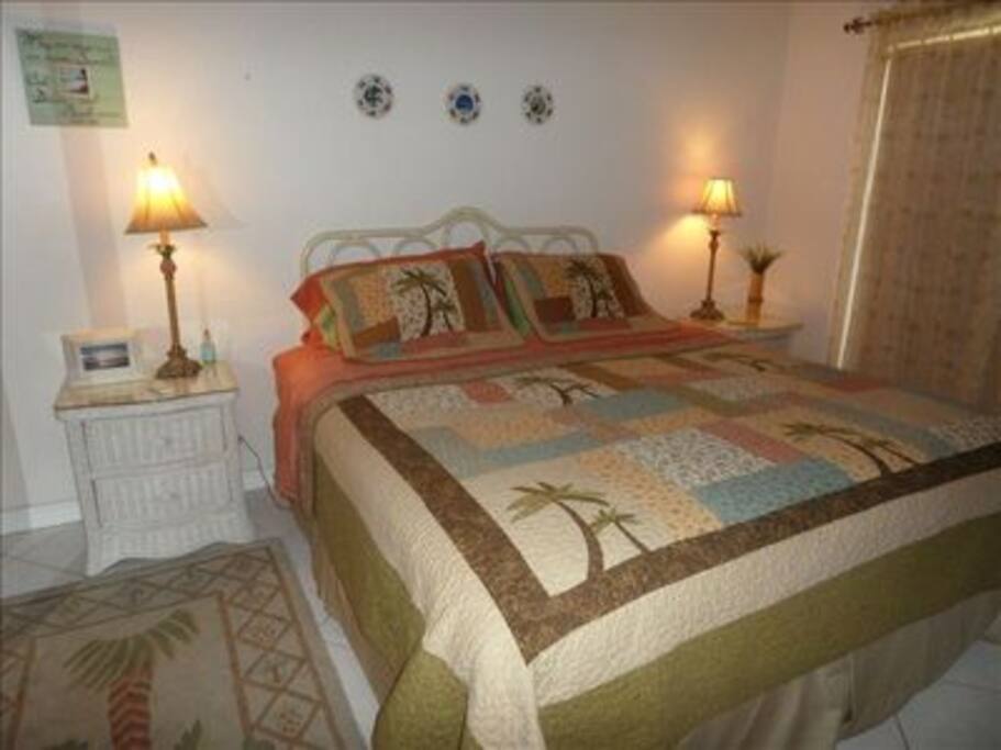 Master Bedroom King bed
