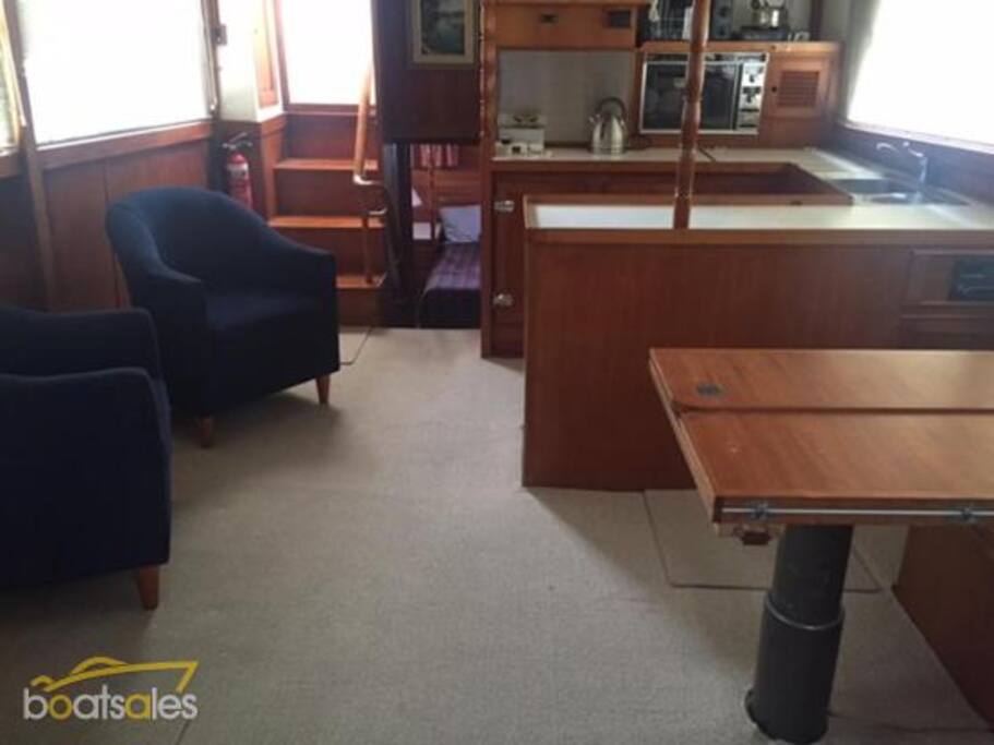 Saloon towards Galley