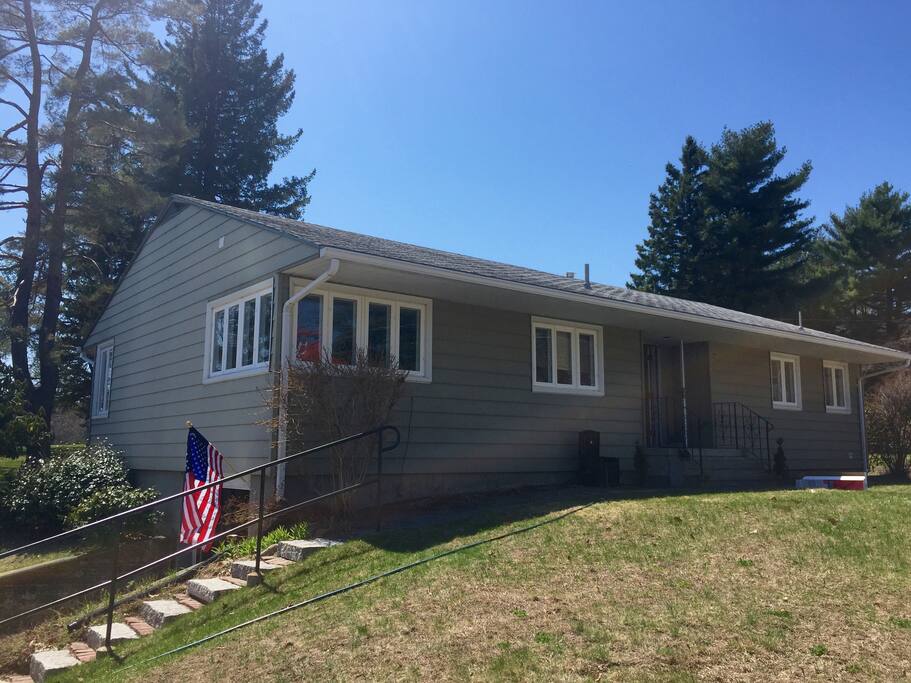 Front of the house
