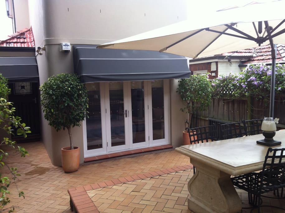 Front courtyard